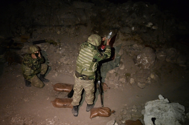 Burseya Dağı'nda eller 24 saat tetikte